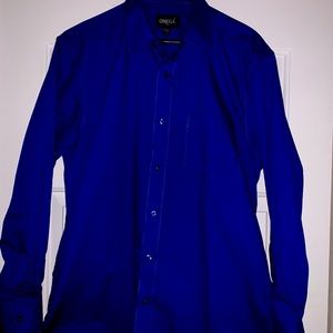 NWOT Mens long sleeve button down